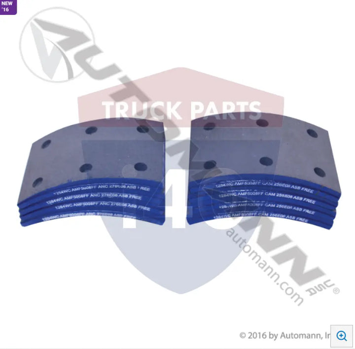 Automann 140.1284WC.50 Brake Lining - 20K Lb GAWR