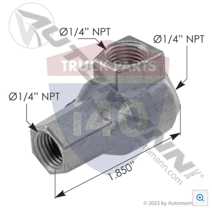 004843 OE Hendrickson Quick Exhaust Valve For Hendrickson Truck - Quick Release Valves