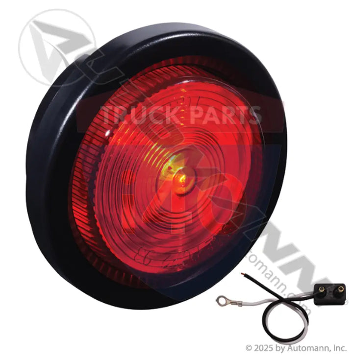 10519R Marker Light Kit 2-1/2in Red For Trucklite - Marker Light Kit 2-1/2in Red