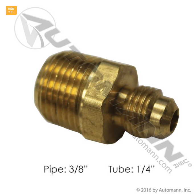 014210 Male Connector 1/4in SAE 3/8in Pipe For Velvac