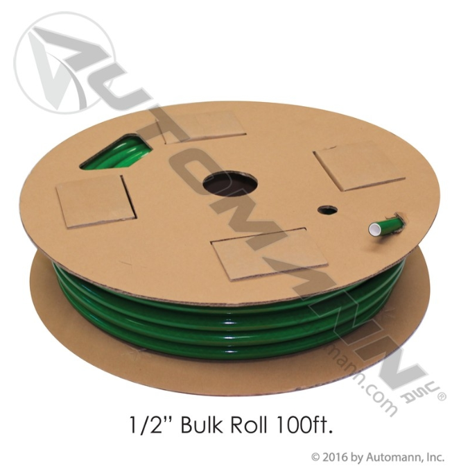Automann 177.5013G Nylon Tubing 1/2in OD 100FT Green