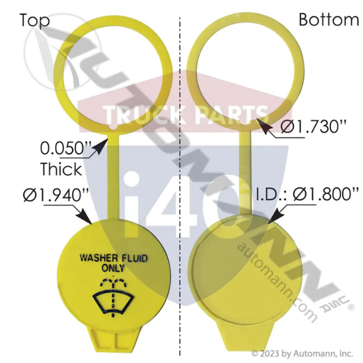 Automann 572.2040 Washer Reservoir Cap - Coolant Caps