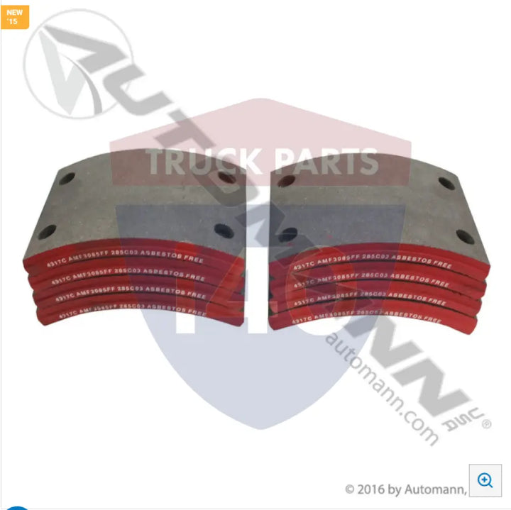 Automann 140.4317C.30 Brake Lining - 23K Lb GAWR