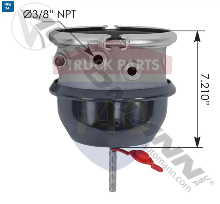 MGM Brakes 179.M3430808 MGM Piggyback Kit TR3030 - S-Cam Piggyback Kits