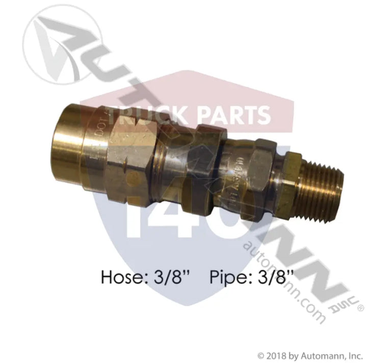 Automann 177.16946C Swivel Hose Coupling 3/8IN 3/8NPT - Coupling w/o Springs