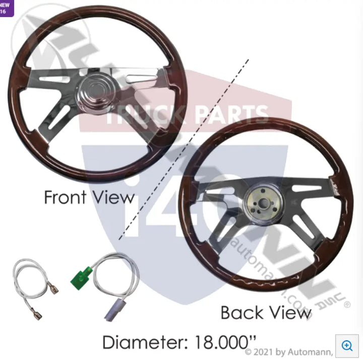 Automann 562.55001SW Steering Wheel IHC Mack - Steering Wheel IHC Mack