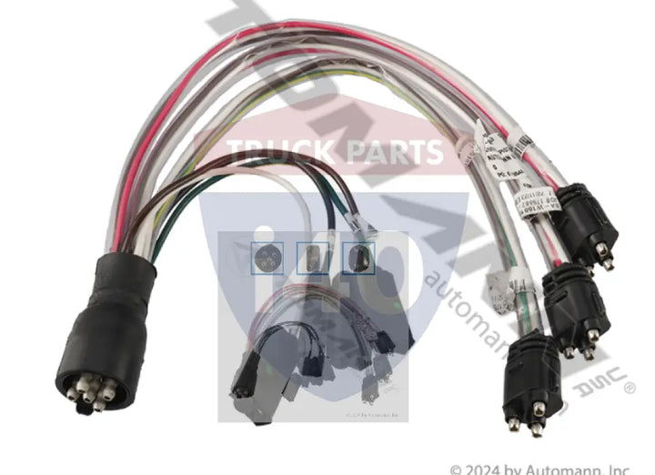 Phillips 369504 Trailer Harness STA-DRY Pigtail Rear - Electrical Harness Systems