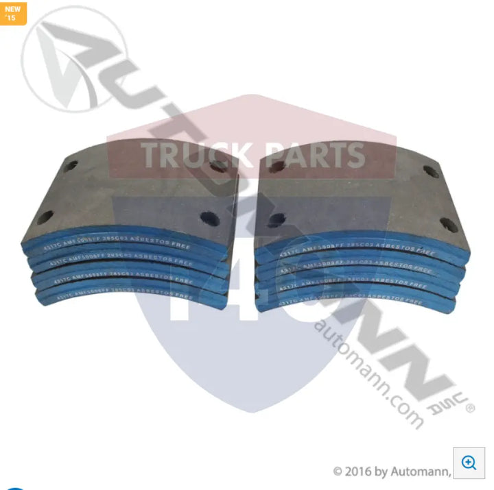 Automann 140.4317C.50 Brake Lining - 20K Lb GAWR