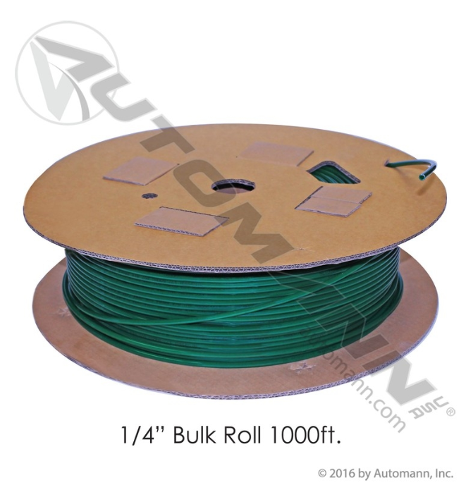Automann 177.5005G Nylon Tubing 1/4in OD 1000FT Green