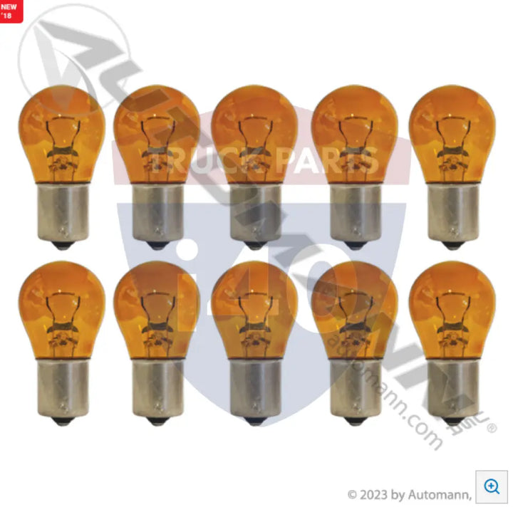 Automann 571.LB1156NA Miniature Bulb 1156NA Amber 10pk - Lighting