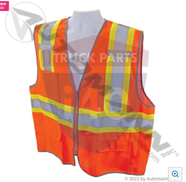 Automann 571.SV105L Safety Vest Class 2 Large - Safety