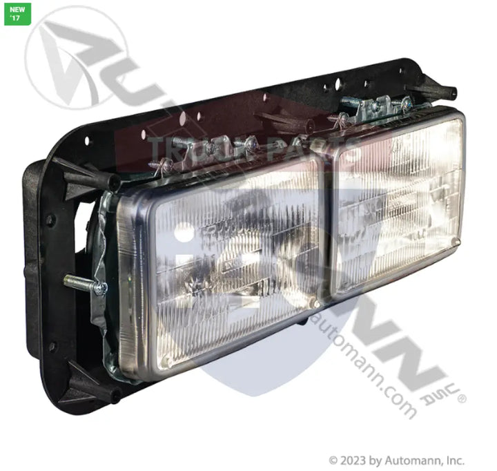 Automann 564.75060 Headlamp Assembly LH Peterbilt - Headlamp Assembly LH Peterbilt