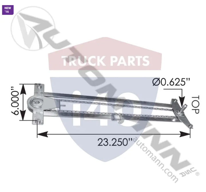 K092189R Window Regulator RH For Kenworth - Window Regulator RH Kenworth