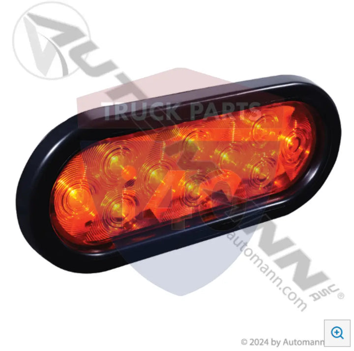 Automann 571.LD66A10-K F/P/T Light Kit LED 6in Oval Amber - F/P/T Light Kit LED 6in Oval Amber