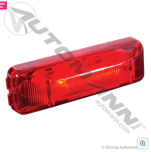 Automann 571.LD19R6 Marker Light LED 1in 4in Red