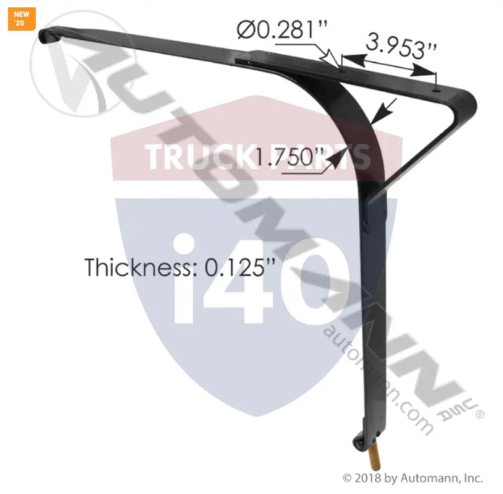 Automann M203528 Fuel Tank Strap Freightliner M2 - Fuel Tank Strap Freightliner M2