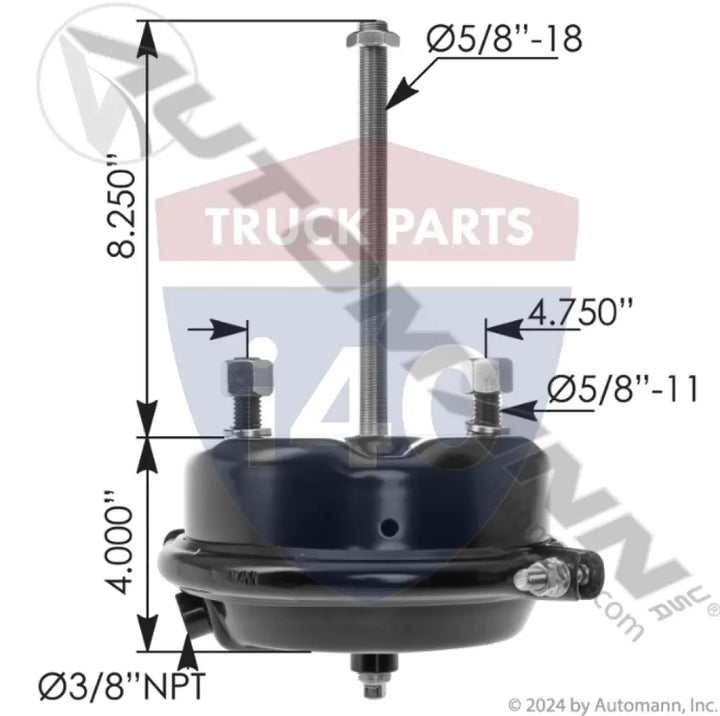 Automann 179.SC30 Service Chamber Type 30 - Threaded Rod