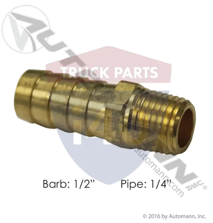 10508B104 Hose Fittings 1/2in Barb 1/4in Pipe For Eaton - Male Pipe