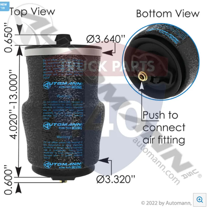 1868661000 Air Spring Cabin Freighliner For Freightliner - Air Spring Cabin Freighliner