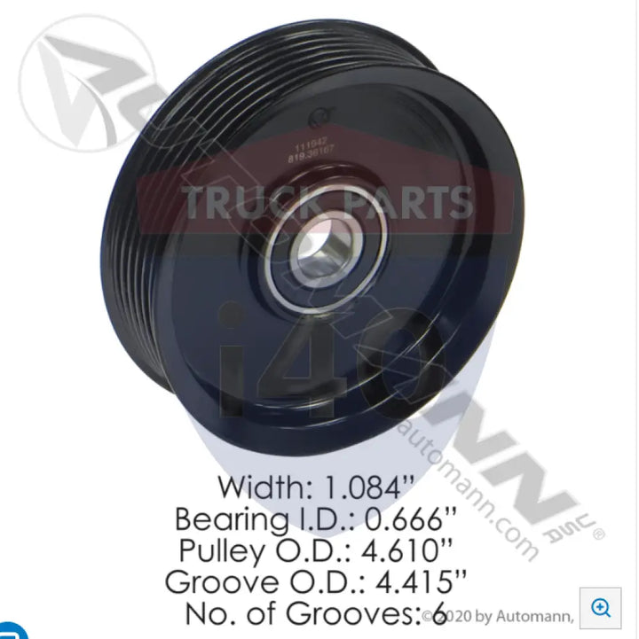 786GB41BM Belt Pulley For Mack - Pulleys