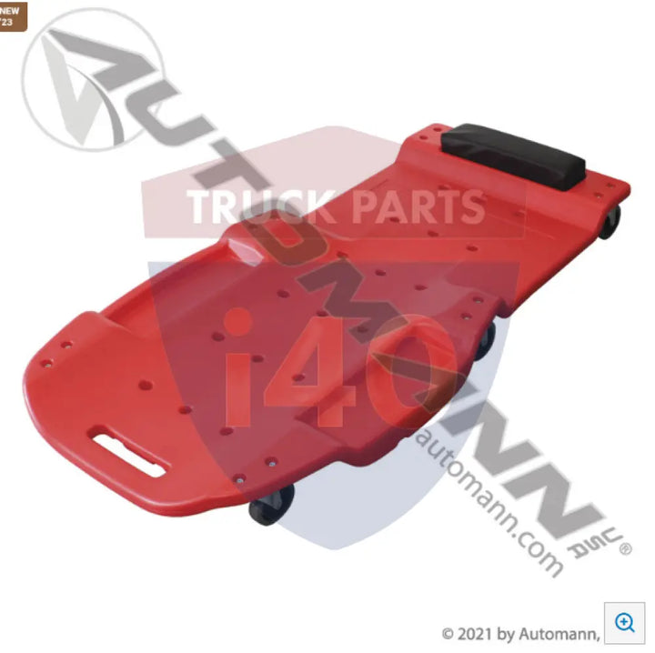 Automann 579.2003RD Creeper Low Profile Plastic HD Red 47in - Creepers