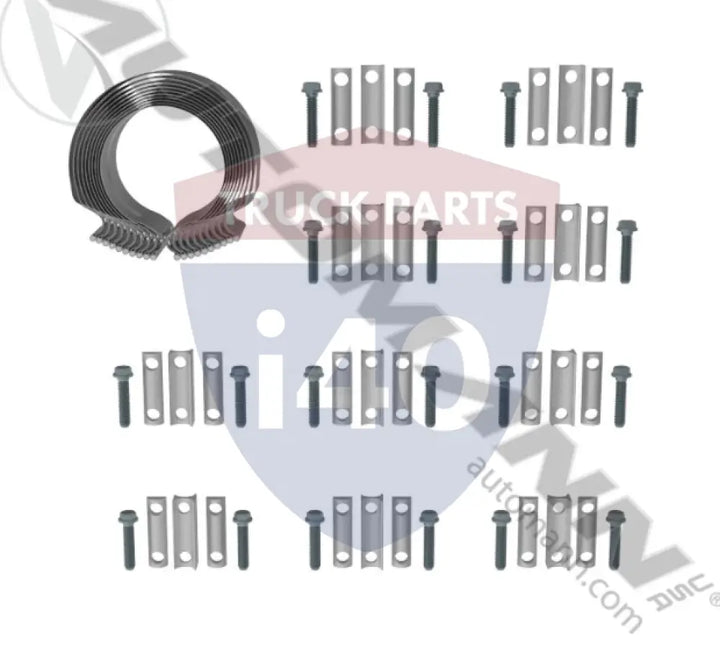 Torca 562.U3104ABK-T Band Clamp Preformed Torca 4in - Band Clamp Preformed Torca 4in