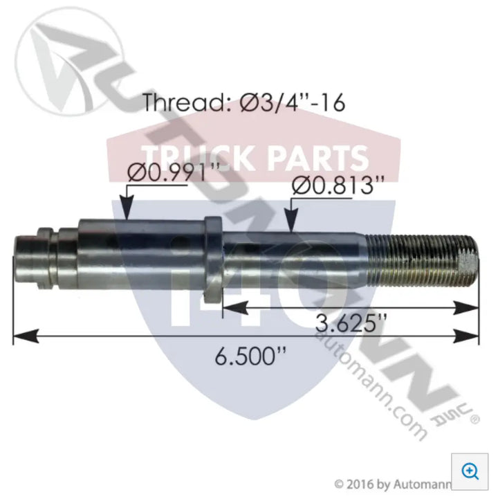 E1813 Anchor Pin For Euclid - Brake Anchor Pins