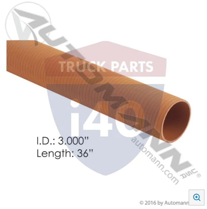 Automann 561.13300 Turbocharger Sleeve Hose 3in 36in - High Temp Stick Hoses