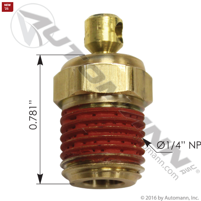 Automann 170.5004961 ADIS Type Air Dryer Drain Valve