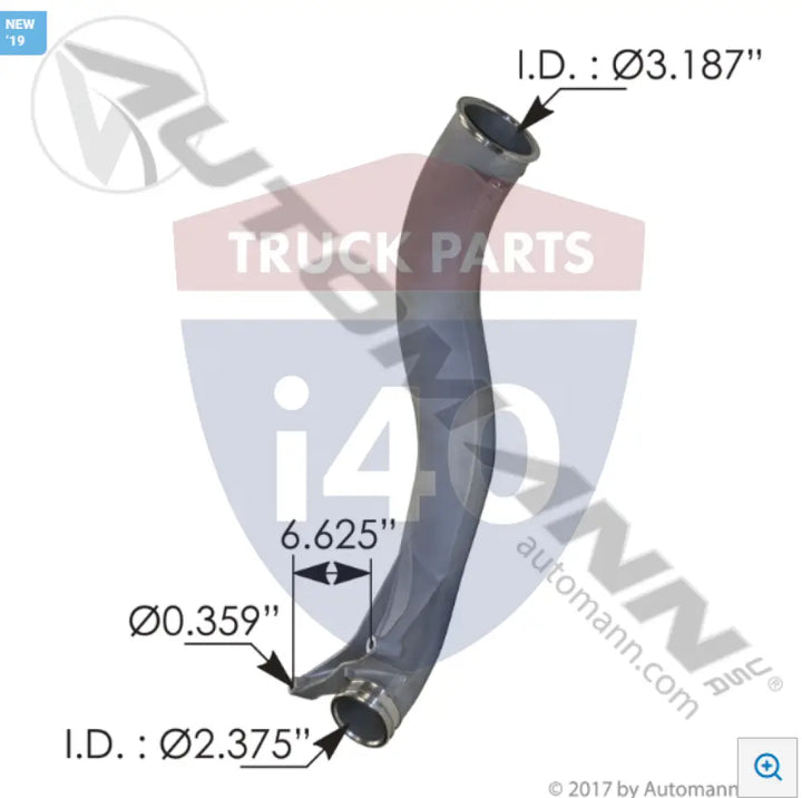 20803692 Charge Air Cooler Pipe For Volvo - Charge Air Cooler