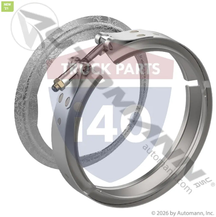 Automann 561.29649K DOC V-Band and Gasket Kit Cummins Paccar - DOC V-Band and Gasket Kit Cummins Paccar