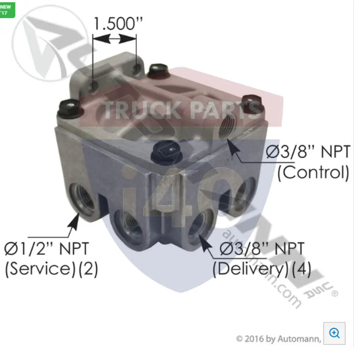 Automann 170.KN28080 Relay Valve - Relay Valves
