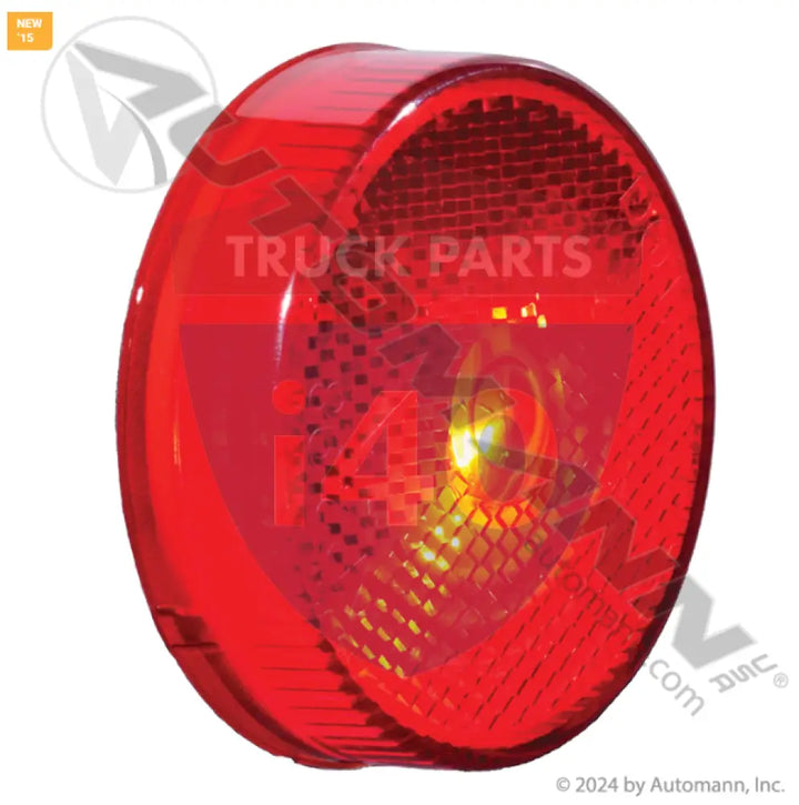 MC57RB Marker Light 2-1/2in Reflex Red For Optronics - Marker Light 2-1/2in Reflex Red