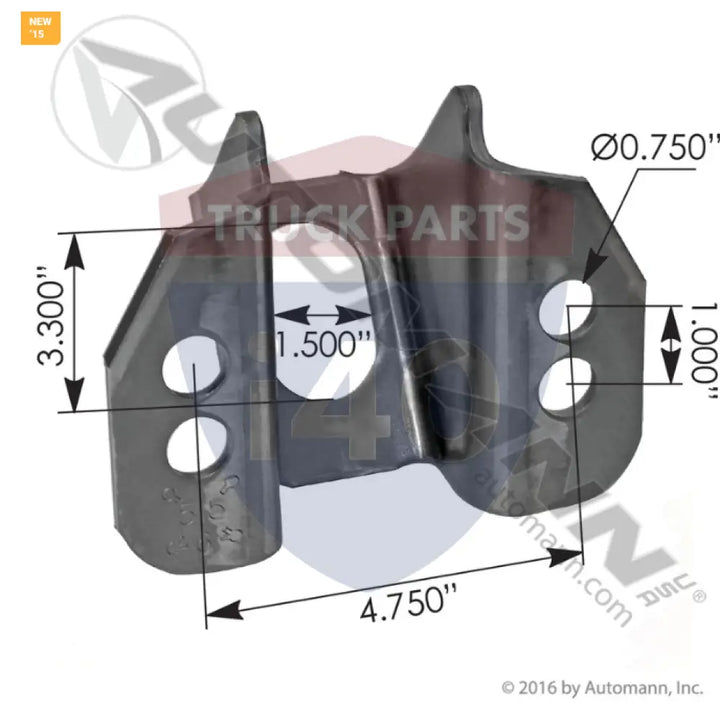 HTSS24697 Brake Chamber Bracket For IHC - Chamber Brackets