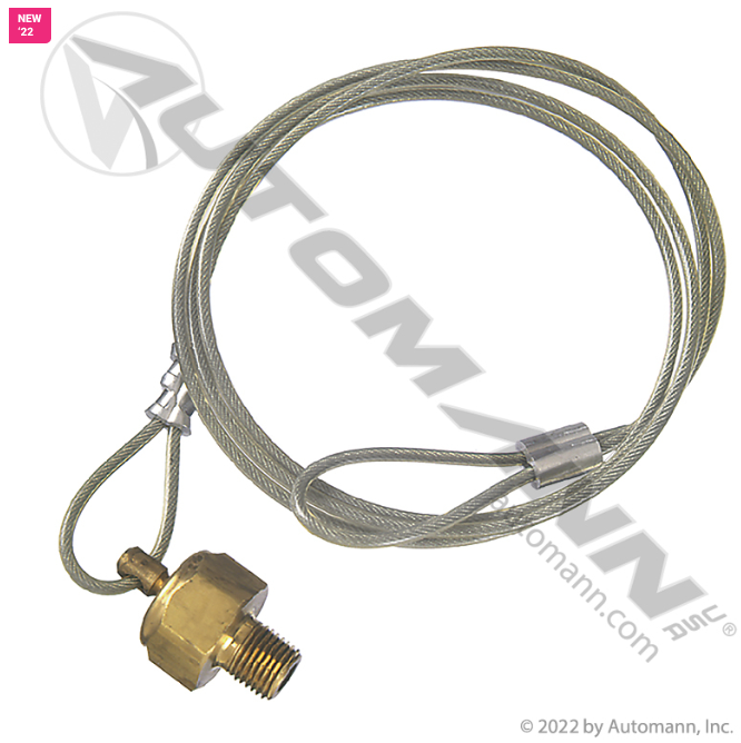 032082 Heavy Duty Drain Valve w/ 60in Cable For Velvac
