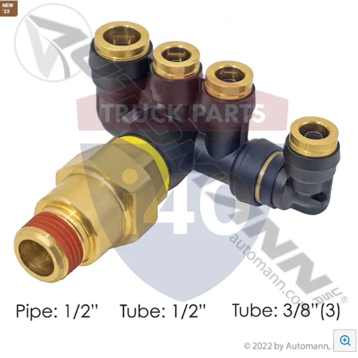 Automann 170.173692 Pressure Protection Valve 4 Port - Pressure Protection Valves