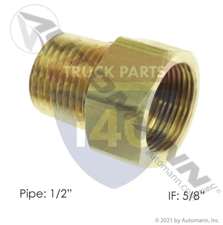 202X10DYC Male Connector 5/8in IF 1/2in Pipe For Parker - Male Connectors