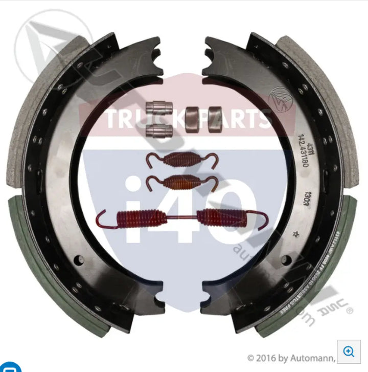HV774311EG Shoe Box Kit 16.500in 7.000in For Haldex - 23K Lb GAWR