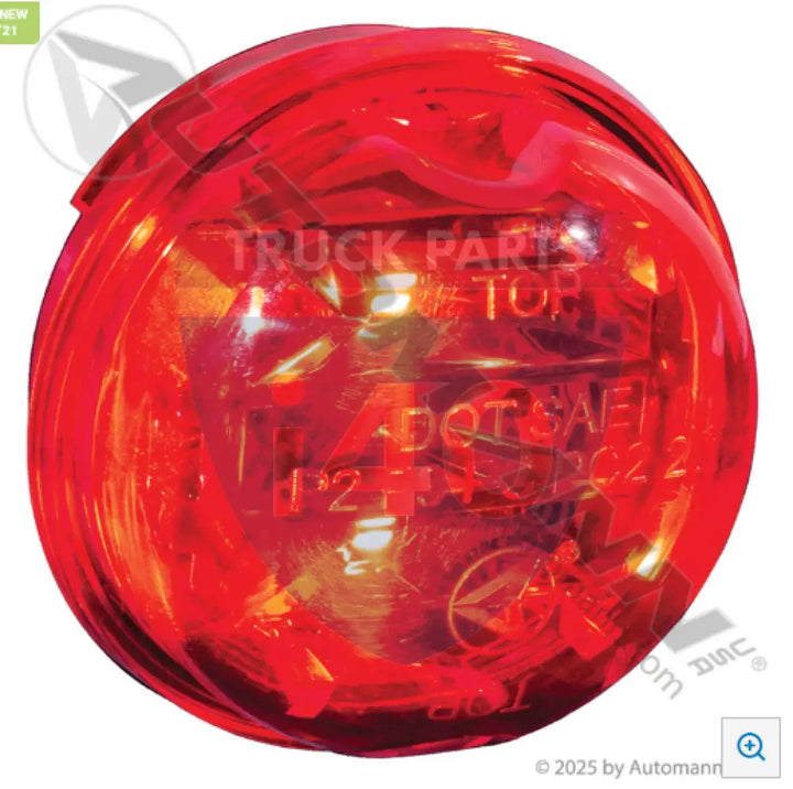 Automann 571.LD302R8 Marker Light LED 2in PC Red - Marker Light LED 2in PC Red