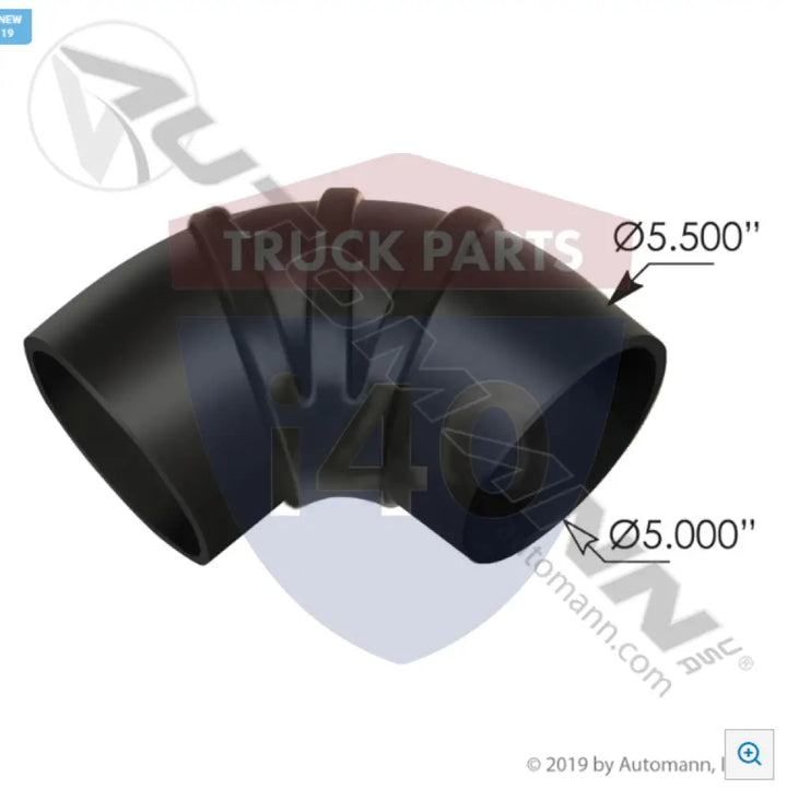 Automann 561.19500 Rubber Elbow 90 Deg - 90°
