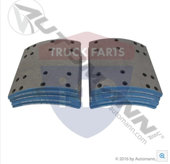 Automann 140.4644A.50 Brake Lining - 20K Lb GAWR
