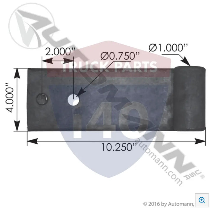 Automann MK16959 Shock Bracket Kenworth - Shock Bracket Kenworth