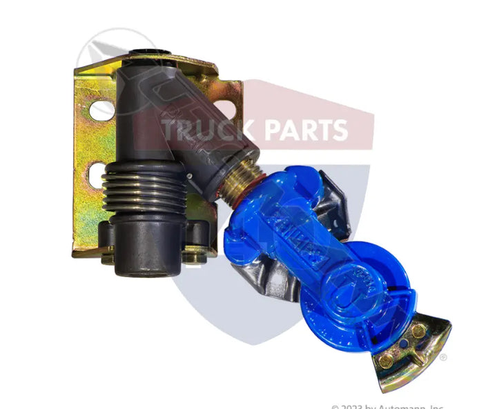 Phillips 12-4514B Swinger Gladhand Service 45deg Blue Coat - Swinger Gladhands & Brackets