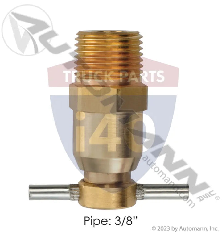 Automann 177.4032 Needle Seat Drain Valve 3/8in NPT - Drain Valves