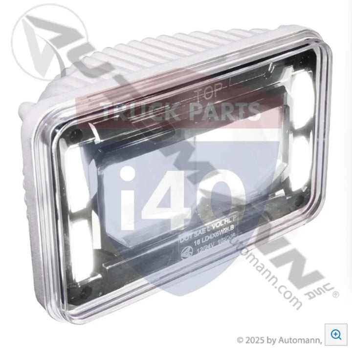 Automann 571.LD4X6W2LB2 Headlamp Low Beam 4inX6in LED - Headlamp Low Beam 4inX6in LED