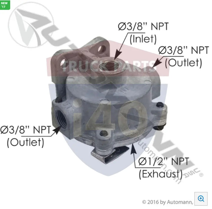 Automann 170.200001 Sealco Type Quick Release Valve - Quick Release Valves
