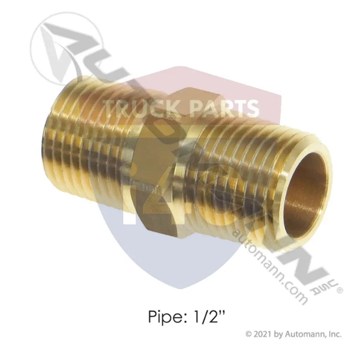 Automann 177.9122D Hex Nipple 1/2NPT - Hex Nipples