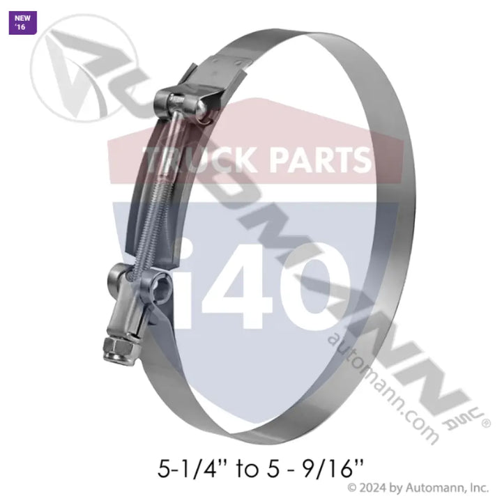 BRETB525 T-Bolt Clamp 5.25in to 5.56in For CVL - T-Bolt Clamps - Standard