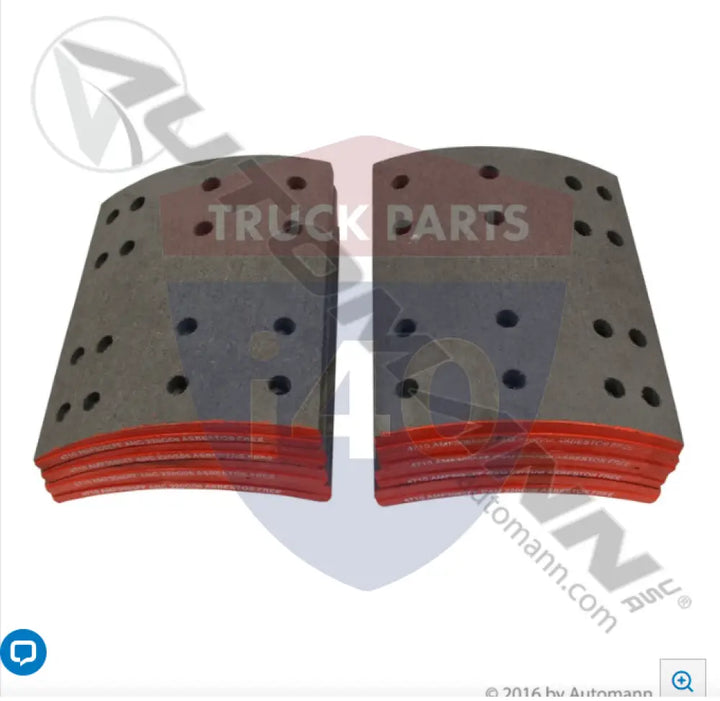 Automann 140.4710.30 Brake Lining - 23K Lb GAWR