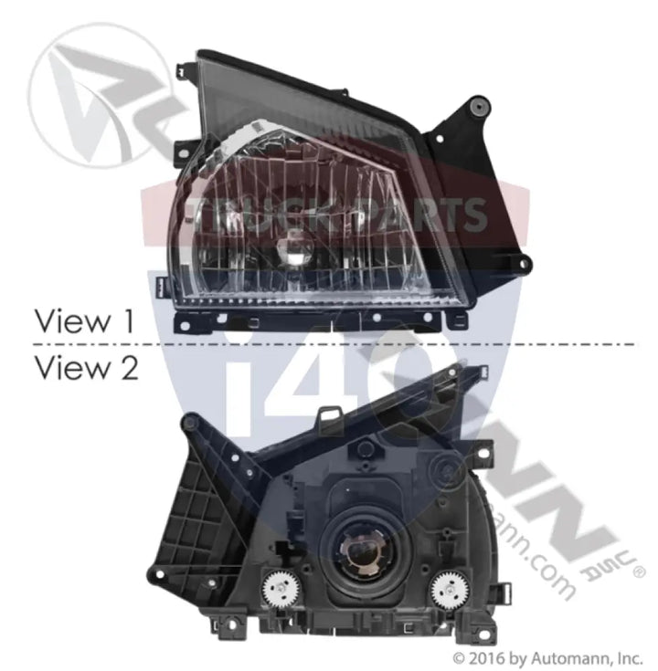 Automann 564.56019 Headlamp RH Isuzu/GM - Headlamp RH Isuzu/GM